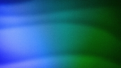 A vibrant abstract gradient with smooth transitions of blue and green hues, featuring a grainy texture. Ideal for modern wallpapers, backdrops, and creative designs
