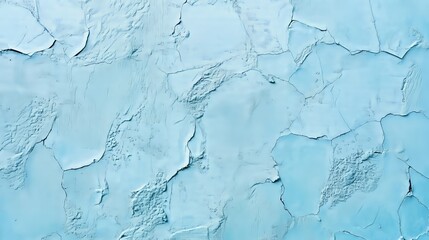 Obraz premium Abstract Cracked Blue Surface with Unique Textural Detail