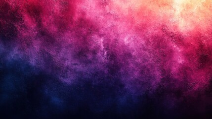 Abstract colorful background with a gradient of pink, purple, orange, and blue, with a dark blue bottom.