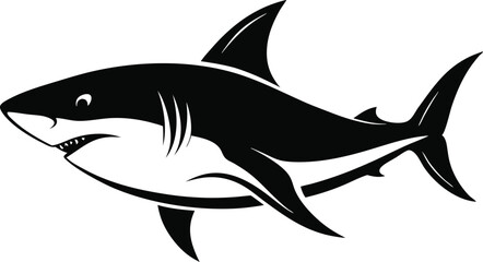 Obraz premium High-Quality Black and White Animal Silhouettes and Steampunk Mechanical Creatures Vector Collection