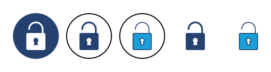Lock icon vector. Padlock icon vector. Encryption icon. Security symbol
