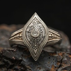 Diamond Ring Detail.