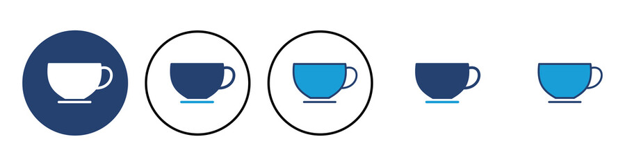coffee cup icon vector. cup a coffee icon vector.