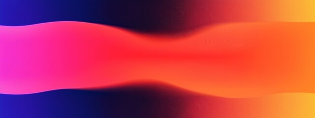 Fototapeta premium Vibrant Colorful Gradient Waves in Modern Abstract Design