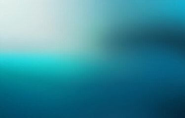 Obraz premium A blurred gradient background with a blend of light blue and teal.
