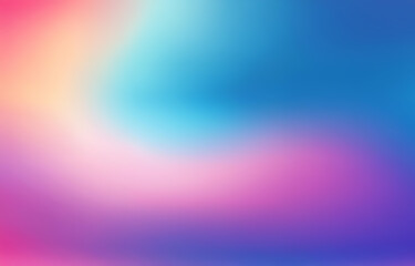 A blurry gradient background with a mix of pastel colors.