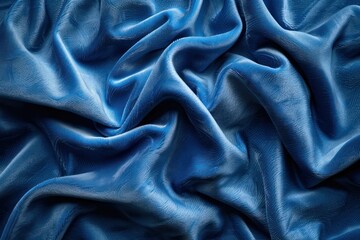 Fototapeta premium Velvety Blue Texture Background