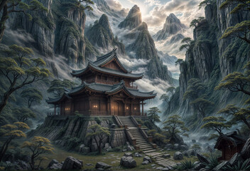 Fototapeta premium korean landscape