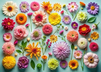 Birth Month Flowers Collection - Hand Drawn Vector Art for Cards and Invitations