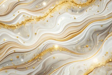 Obraz premium Celebrate love with our luxurious wedding invitation backdrop showcasing a sophisticated marble texture adorned with beautiful gold accents, ideal for an unforgettable VIP experience.