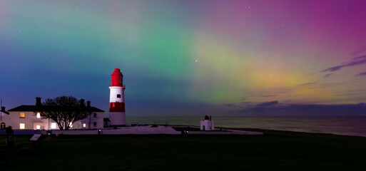 Aurora borealis taken at South Shields