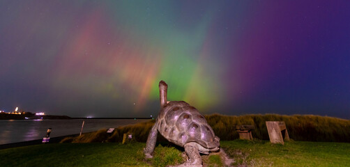 Aurora borealis taken at South Shields