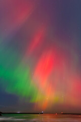 Aurora borealis taken at South Shields