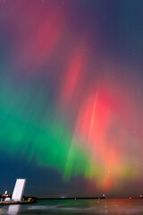 Aurora borealis taken at South Shields