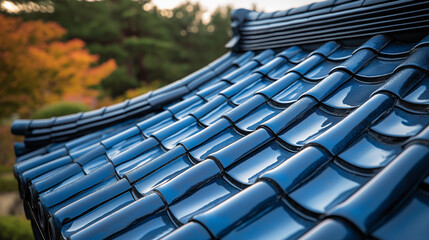 Obraz premium 瓦の屋根