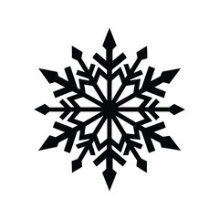 Beautiful snowflake vector illustration perfect for winter designs, prints, and holiday.