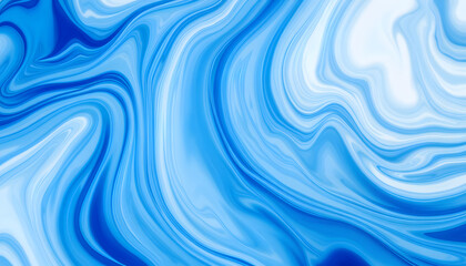 A close-up of a blue and white abstract art piece, with swirling patterns reminiscent of a gentle morning light isolated with white highlights, png