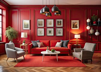 Transform your space with these innovative red room decor ideas, perfect for stylish interiors and bold aesthetics that inspire unique home design.