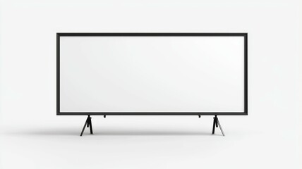 Naklejka premium Billboard Mockup. Isolated PNG, design template. Advertisement or project object.