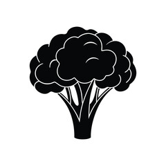 Vibrant broccoli vector illustration perfect for promoting healthy eating and nutrition.