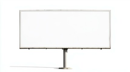 Obraz premium Billboard Mockup. Isolated PNG, design template. Advertisement or object for a project.