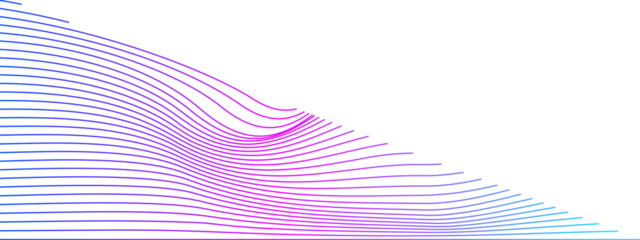 Corner line mesh wave gradient design element vector