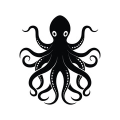 Vibrant octopus vector illustration perfect for ocean-themed designs and creative projects.
