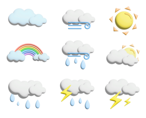 날씨 아이콘 모음