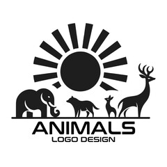 Animals Vector Logo Design