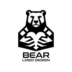 Bear Vector Logo Design