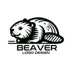 Beaver Vector Logo Design