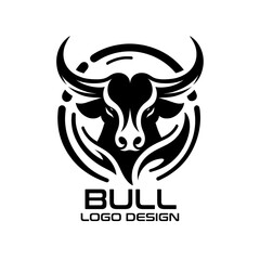 Bull Vector Logo Design