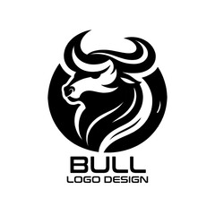 Bull Vector Logo Design