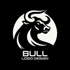 Bull Vector Logo Design