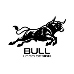 Bull Vector Logo Design