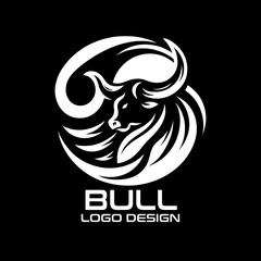 Bull Vector Logo Design