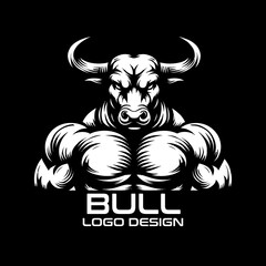 Bull Vector Logo Design