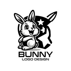 Bunny Vector Logo Design