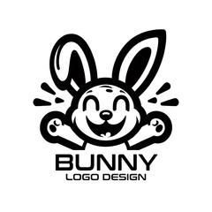 Bunny Vector Logo Design