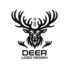 Deer Vector Logo Design