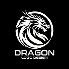 Dragon Vector Logo Design