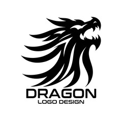 Dragon Vector Logo Design