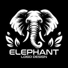 Obraz premium Elephant Vector Logo Design