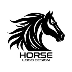 Horse Vector Logo Design