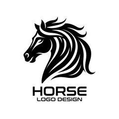 Horse Vector Logo Design