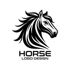 Horse Vector Logo Design