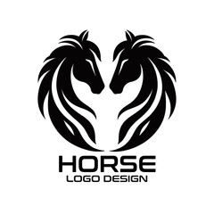 Horse Vector Logo Design