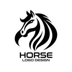 Horse Vector Logo Design