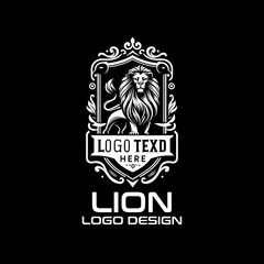 Obraz premium Lion Vector Logo Design