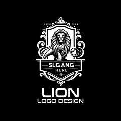 Lion Vector Logo Design